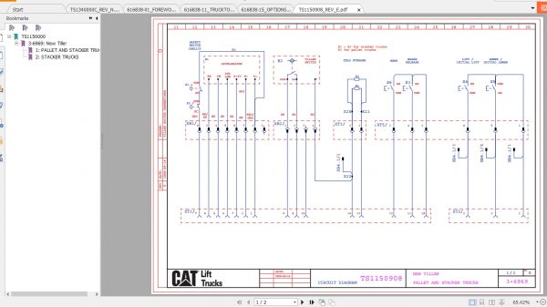 Caterpillar Lift Truck NSP10N2 Service Manuals 3