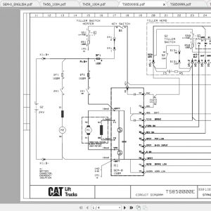 Caterpillar Lift Truck NSP12K Service Manuals 2