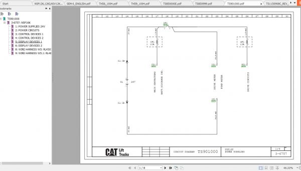 Caterpillar Lift Truck NSP12K Service Manuals 3