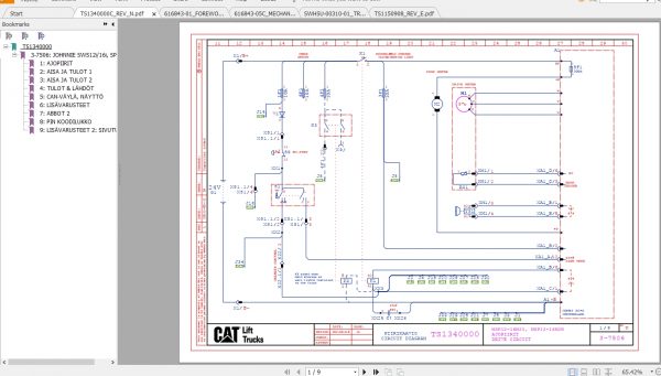 Caterpillar Lift Truck NSP12N2IR Service Manuals 3