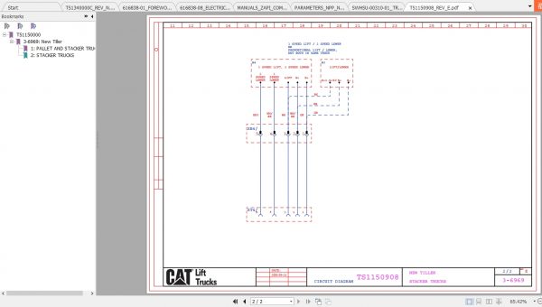 Caterpillar Lift Truck NSP14N2I Service Manuals 3