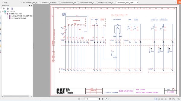 Caterpillar Lift Truck NSP14N2R Service Manuals 3
