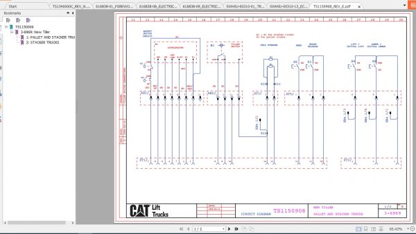 Caterpillar Lift Truck NSP14N2 Service Manuals 3