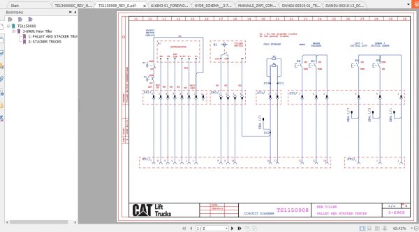 Caterpillar Lift Truck NSP16N2SR Service Manuals 3