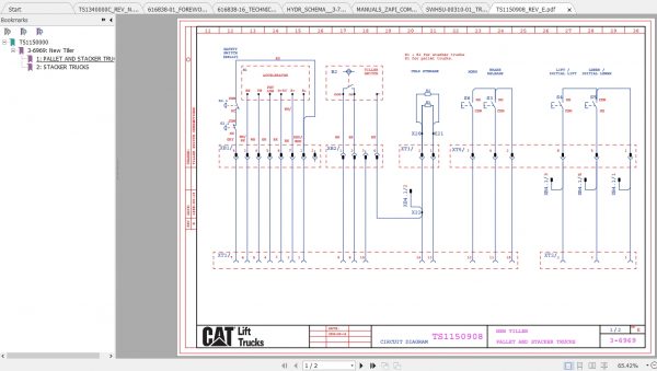 Caterpillar Lift Truck NSP16N2S Service Manuals 3