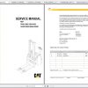 Caterpillar Lift Truck NSP16N2 Service Manuals 1