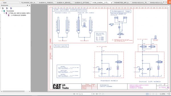Caterpillar Lift Truck NSP16N2 Service Manuals 3
