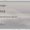 Chevrolet Silverado 2016 2018 Workshop Manual Wiring Diagrams 1
