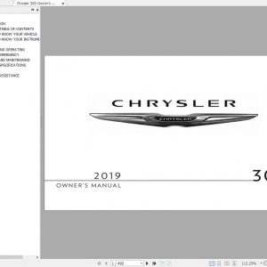 Chrysler 300 300C 2011 2019 Service Manuals 1