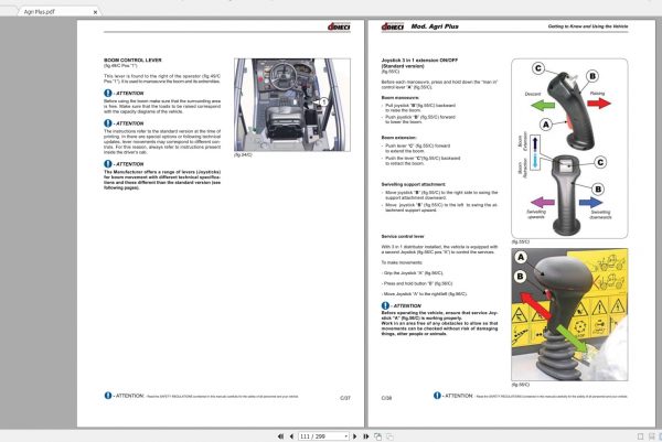 DIECI Agri Plus Operation Maintenance ManualAXH1140 2