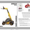 DIECI Apollo 256 Spare Parts Catalog 1