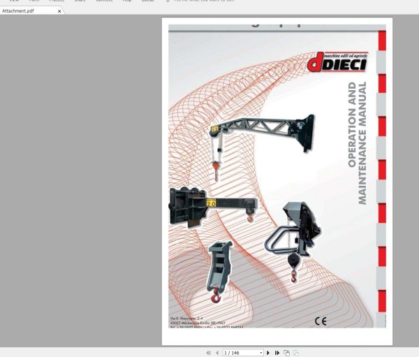 DIECI Attachment Operation Maintenance Manual 1