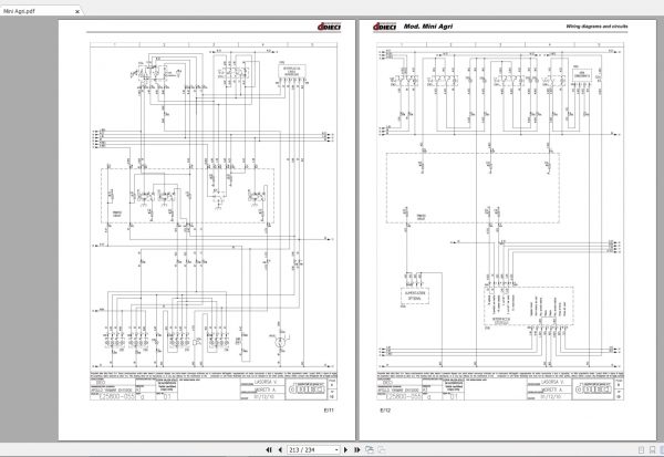 DIECI Mini Agri Operation Maintenance ManualAXH1153 3