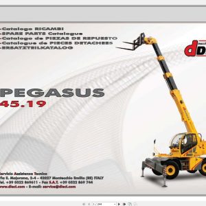 DIECI Pegasus 4519 Spare Parts CatalogAXL0054 1