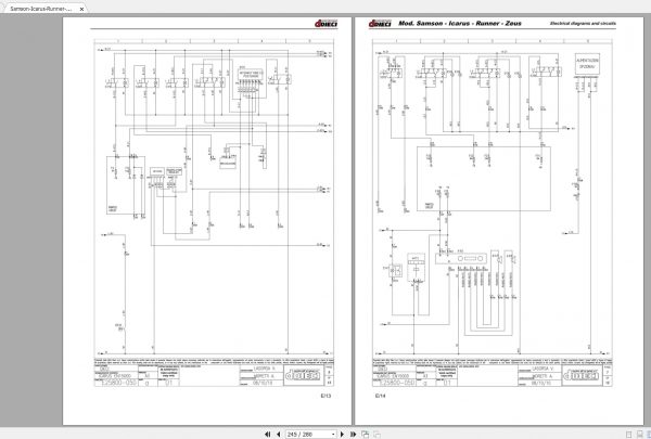 DIECI Samson Icarus Runner Zeus Operation Maintenance ManualAXH1146 4