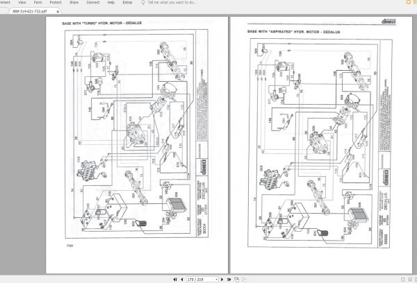 DIECI XRM 519 621 732 Operation Maintenance ManualAXH1106 3