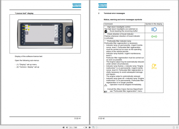 Dynapac Paver Finisher SD2500C SD2500CS Operation Maintenance ManualEN 3
