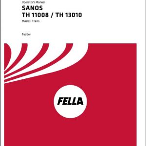 Fella EU SANOS TH 1100813010 TRANS Operators ManualFEL12890605EN01 1