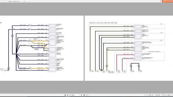 Ford Focus 1L 23L 2018 Wiring Diagrams 1