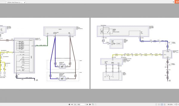 Ford Focus 1L 23L 2018 Wiring Diagrams 2
