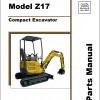 GEHL Compact Excavator Z17 Part Manual50940094 1