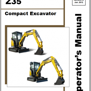 GEHL Compact Excavator Z27 Part Manual50940091 1 1
