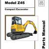 GEHL Compact Excavator Z45 Parts Manual50940085 1