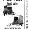GEHL Round Balers 1460 1860 Operators Manual903308 1