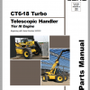 GEHL Telescopic Handler CT6 18 Turbo Parts Manual 1