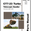 GEHL Telescopic Handler CT7 23 Turbo Parts Manual913293E 1