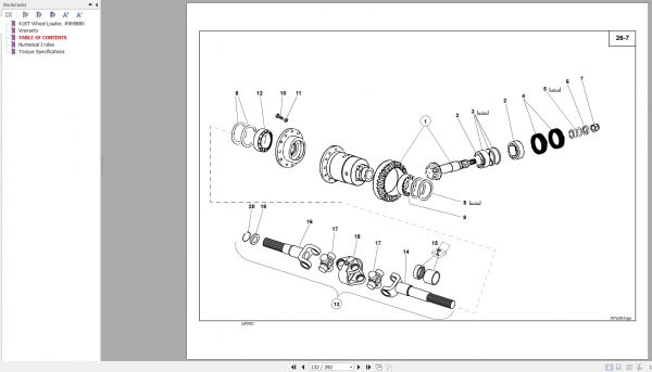 GEHL Wheel Loader 418T Parts Manual909880 3
