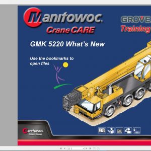 Grove Mobile Crane GMK5220 Training Information 1