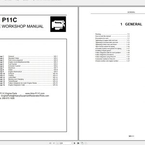 Hino P11C Engine Workshop Manual 1