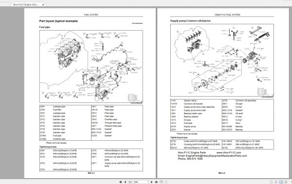 Hino P11C Engine Workshop Manual 2