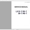 Hitachi Loader LX15LX20LX30LX40 7 Service ManualKM SM047E 00 1