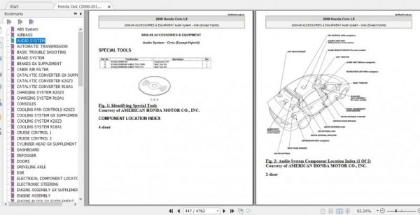 Honda Civic 2006 2011 Workshop Service Manual 1