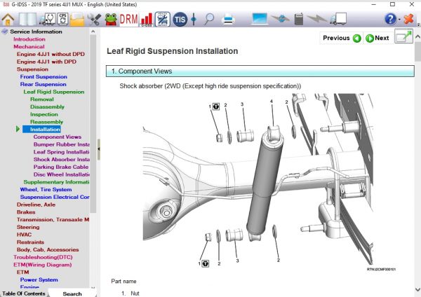 Isuzu G IDSS Diagnostic Service System 032020 Release Full 6