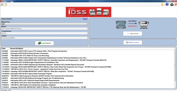 Isuzu IDSS USA Diagnostic Service System 052020 Release Full Instruction 1 1