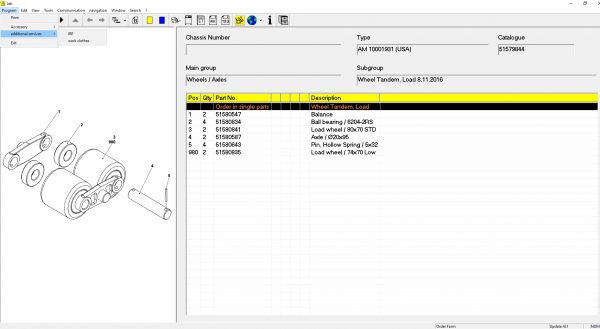 JUNGHEINRICH JETI ForkLift ET v435 072020 Spare Parts Catalog Full Instruction 10