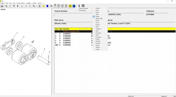 JUNGHEINRICH JETI ForkLift ET v435 072020 Spare Parts Catalog Full Instruction 5