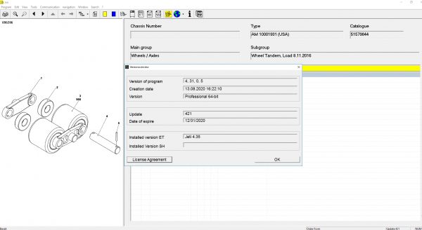 JUNGHEINRICH JETI ForkLift ET v435 072020 Spare Parts Catalog Full Instruction 8