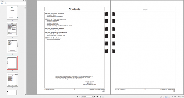 John Deere 18 Speed PST Technical Repair ManualEN 2