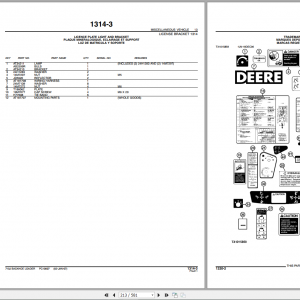 John Deere Backhoe Loaders 710J Parts CatalogEN 3NzXVB