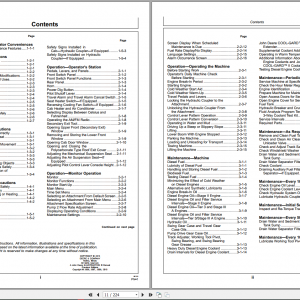 John Deere Excavator 350DLC Operators ManualEN 2