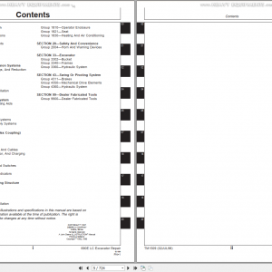 John Deere Excavator 690E LC Repair Technical ManualEN 2