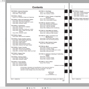 John Deere G III D Series Skidders Repair ManualEN 2