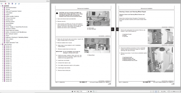 John Deere G III D Series Skidders Repair ManualEN 3