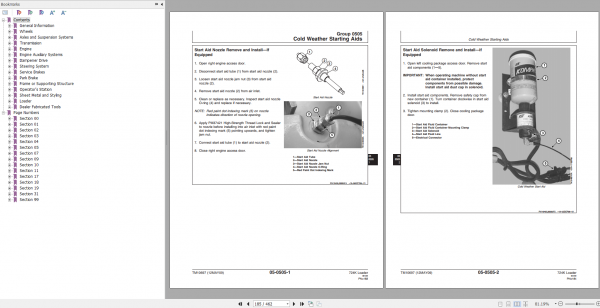John Deere Loader 724K Repair Technical ManualEN 3
