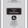 John Deere Pressure Whasher 3000 Operators ManualEN 1