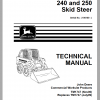 John Deere Skid Steer 240 250 Technical ManualEN 1
